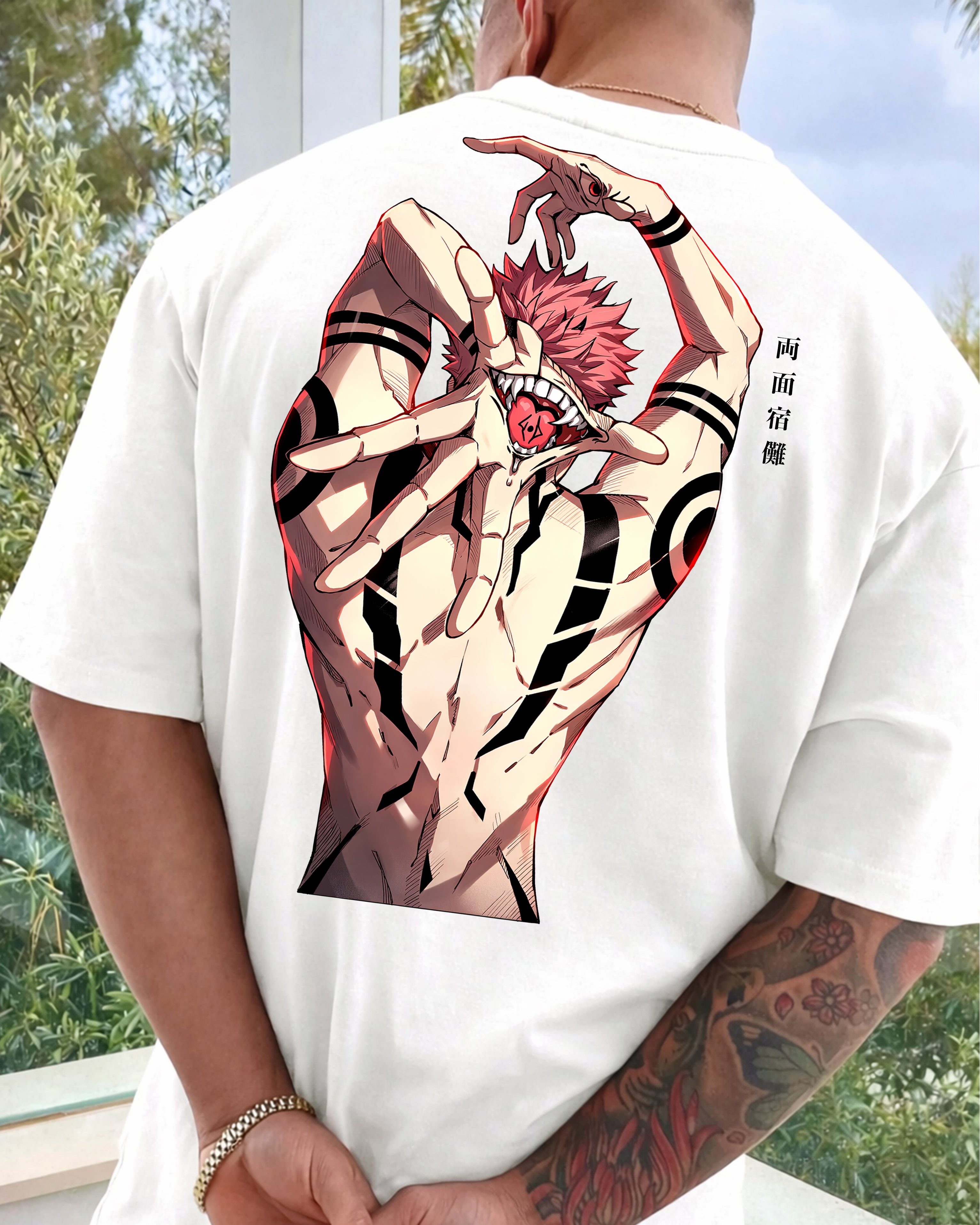 RYOMEN SUKUNA - HEAVY OVERSIZED TEE