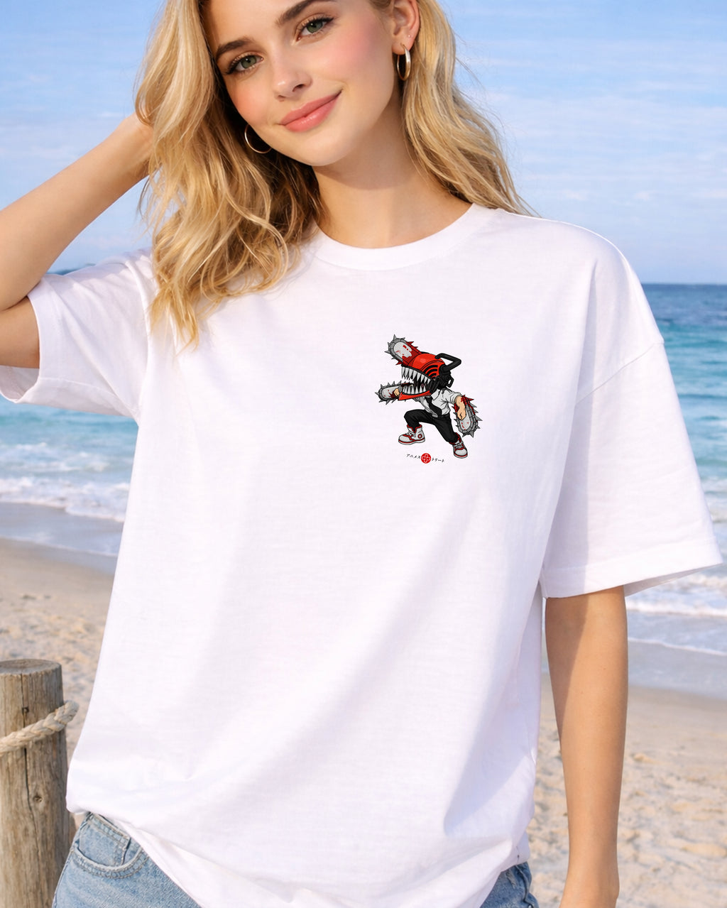 CHAINSAW MAN  - HEAVY OVERSIZED TEE