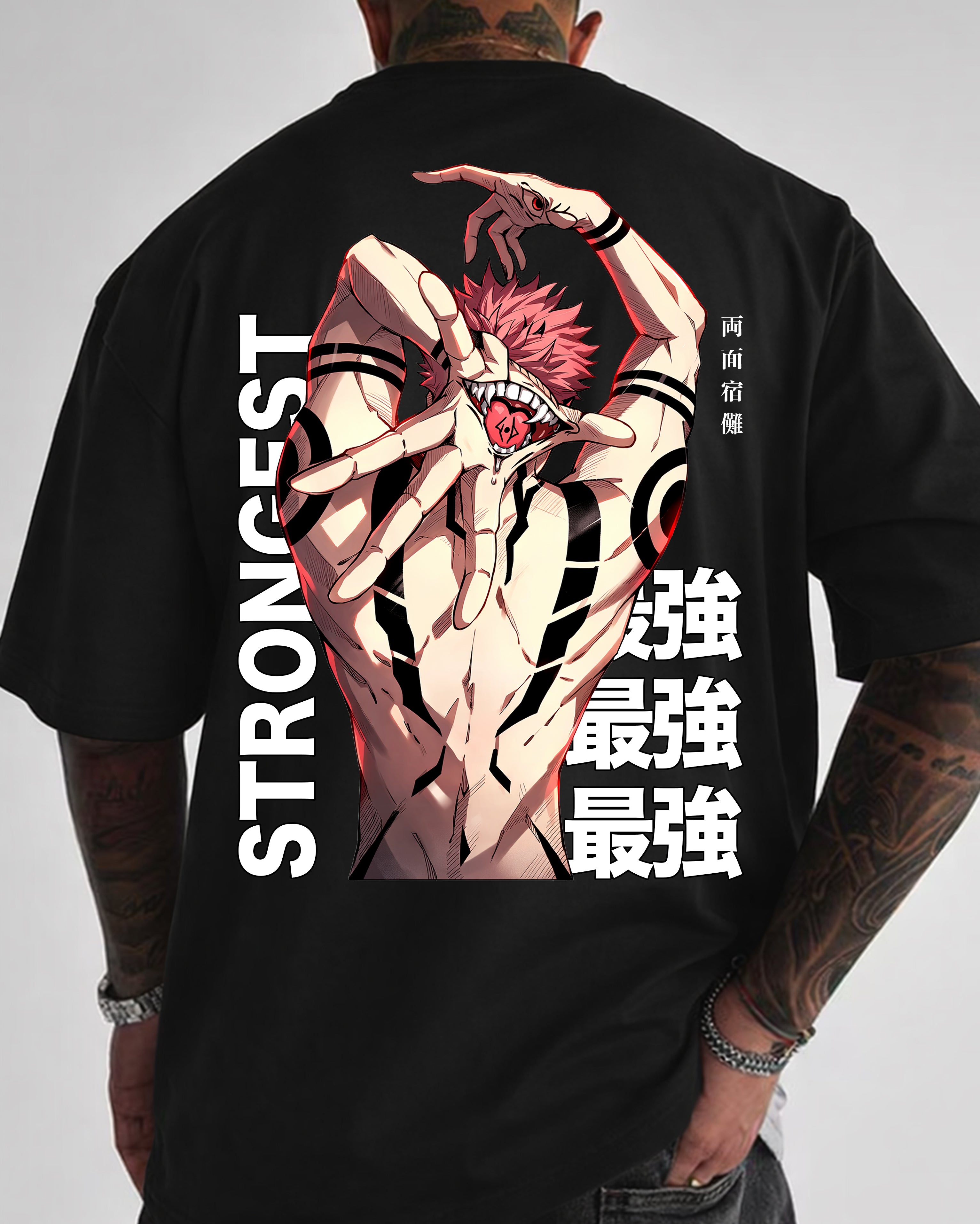 RYOMEN SUKUNA - HEAVY OVERSIZED TEE