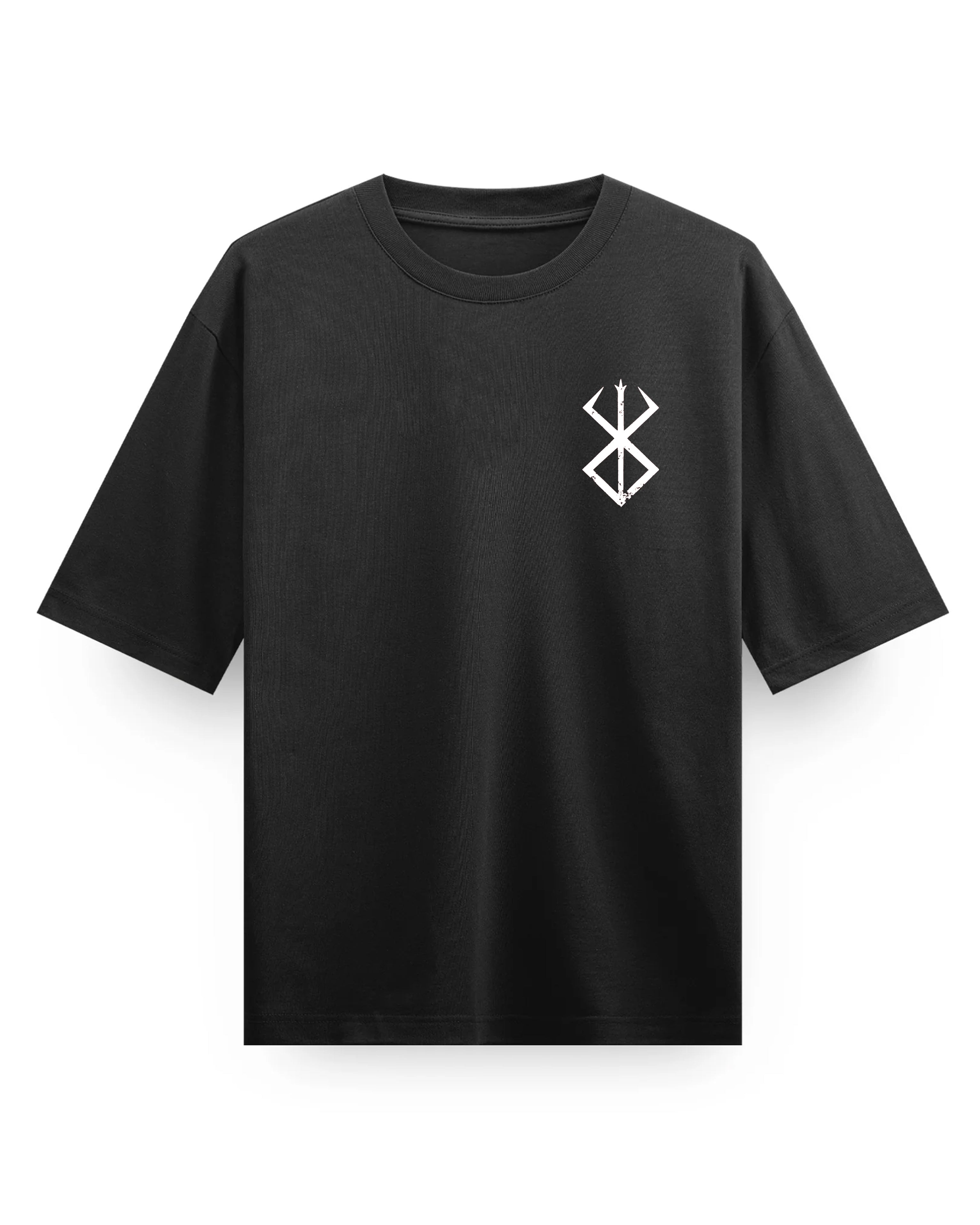 BLACK SWORDSMAN - HEAVY OVERSIZED TEE