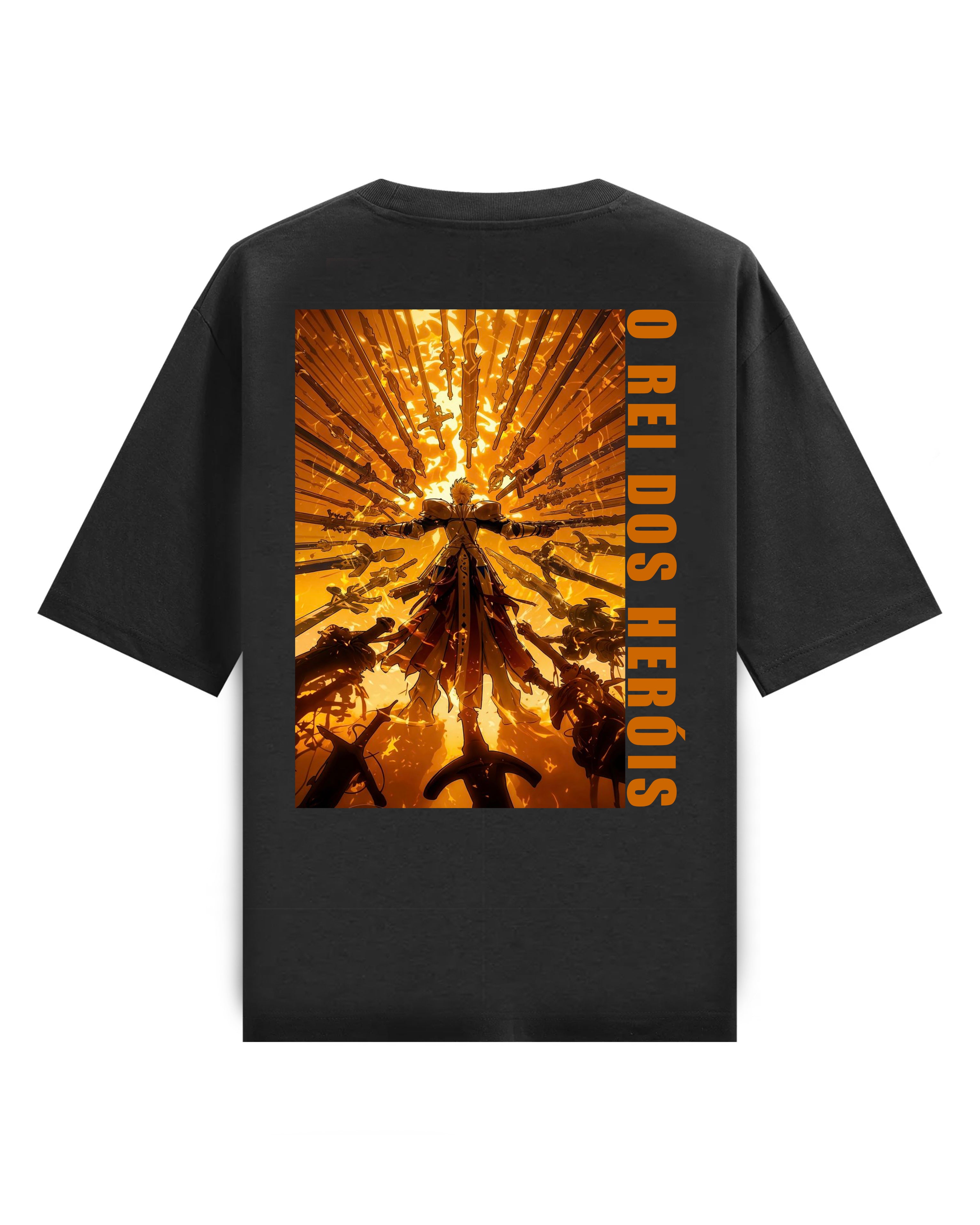 O REI DOS HERÓIS - OVERSIZED HEAVY TEE