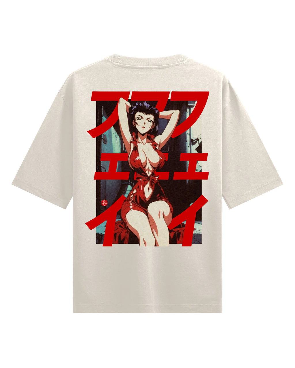 FAYE (COWBOY BEBOP) - HEAVY OVERSIZED TEE