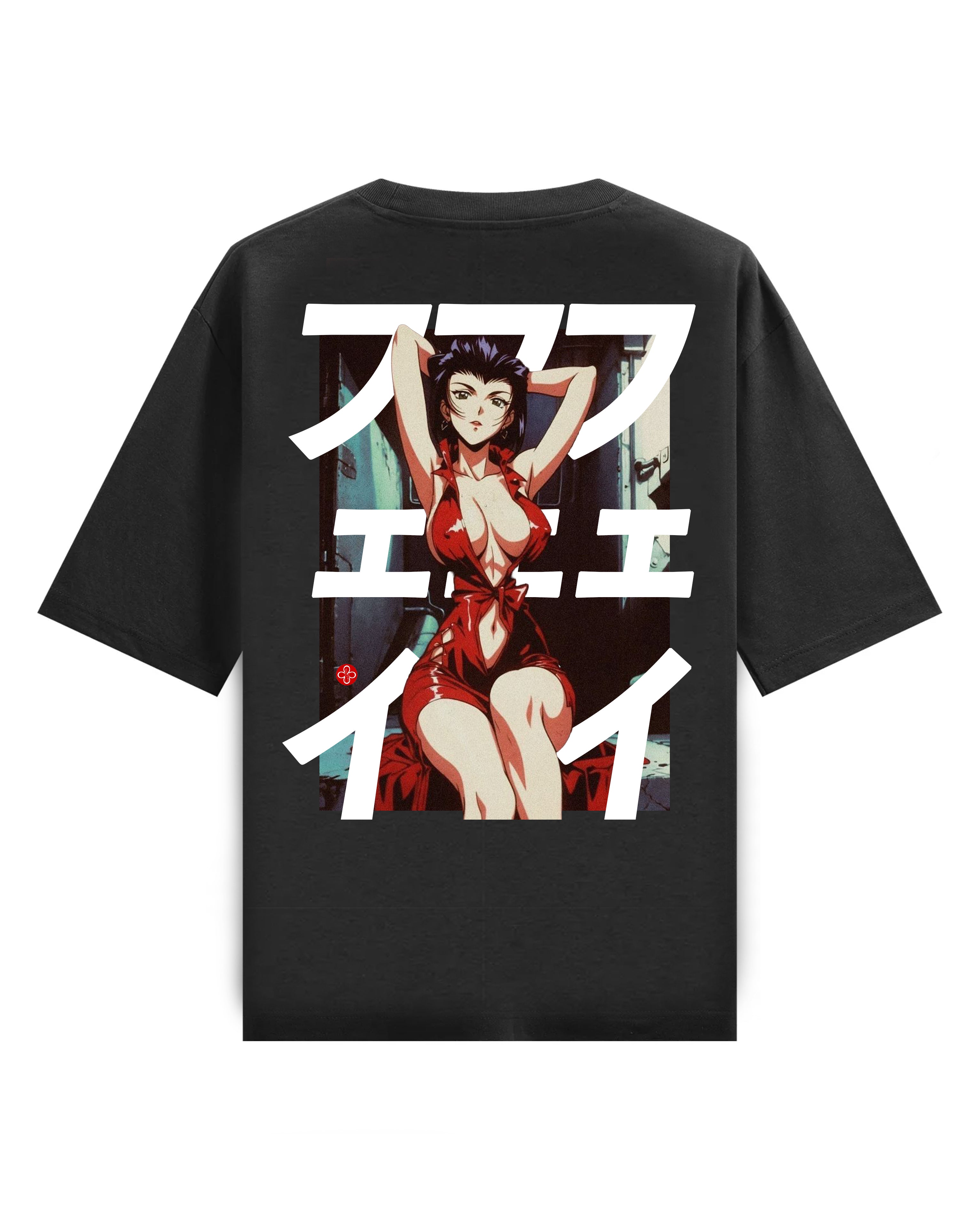 FAYE (COWBOY BEBOP) - HEAVY OVERSIZED TEE