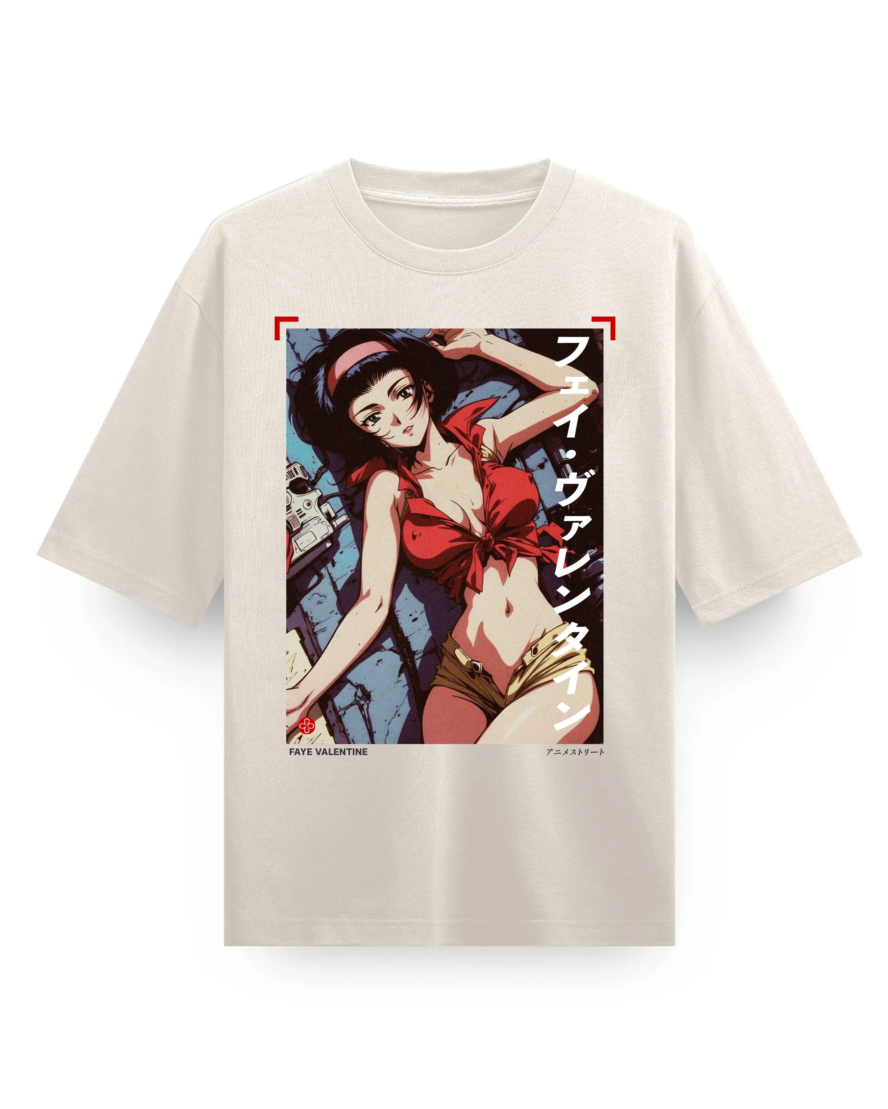 FAYE VALENTINE (COWBOY BEBOP) - HEAVY OVERSIZED TEE