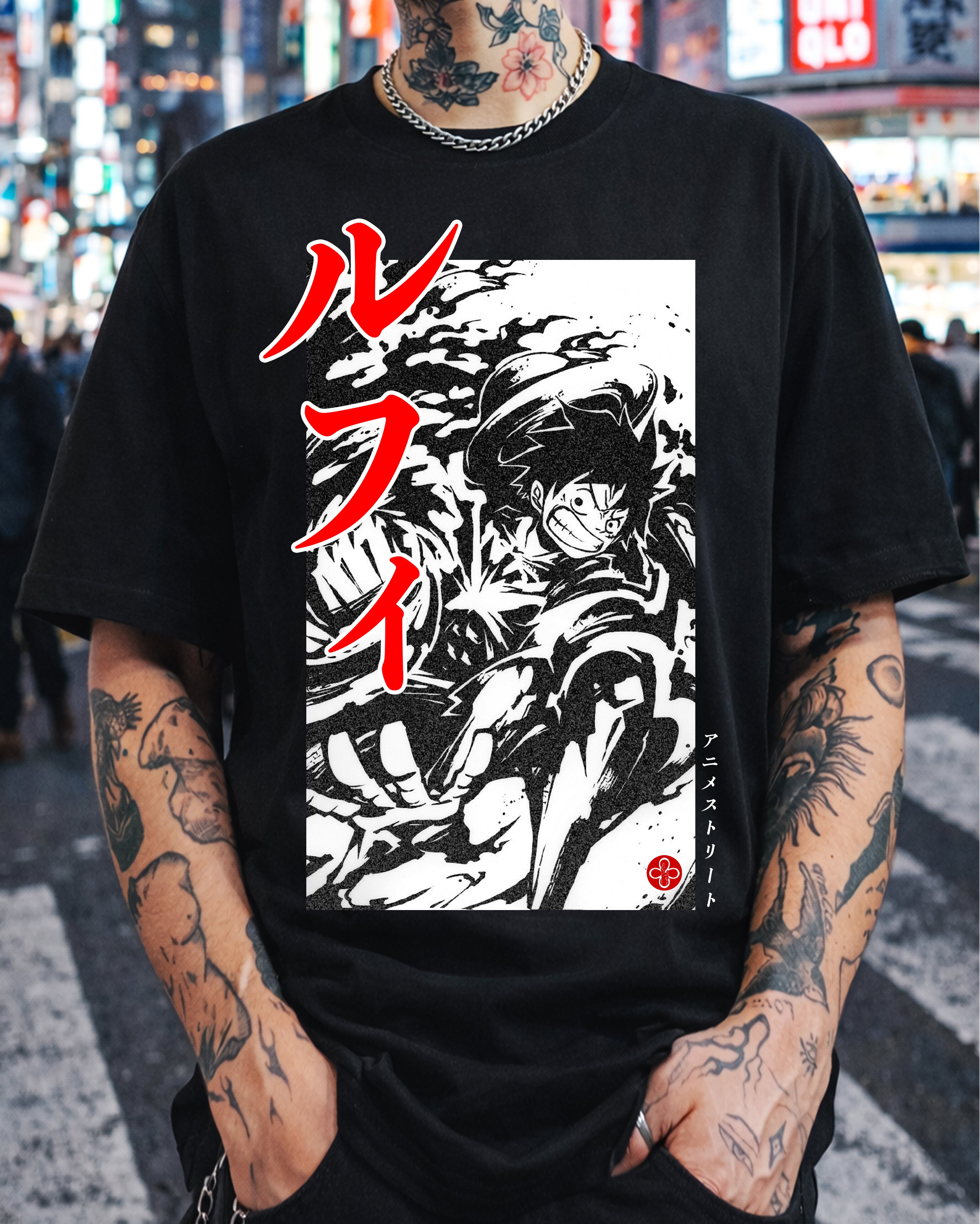LUFFY - HEAVY OVERSIZED TEE