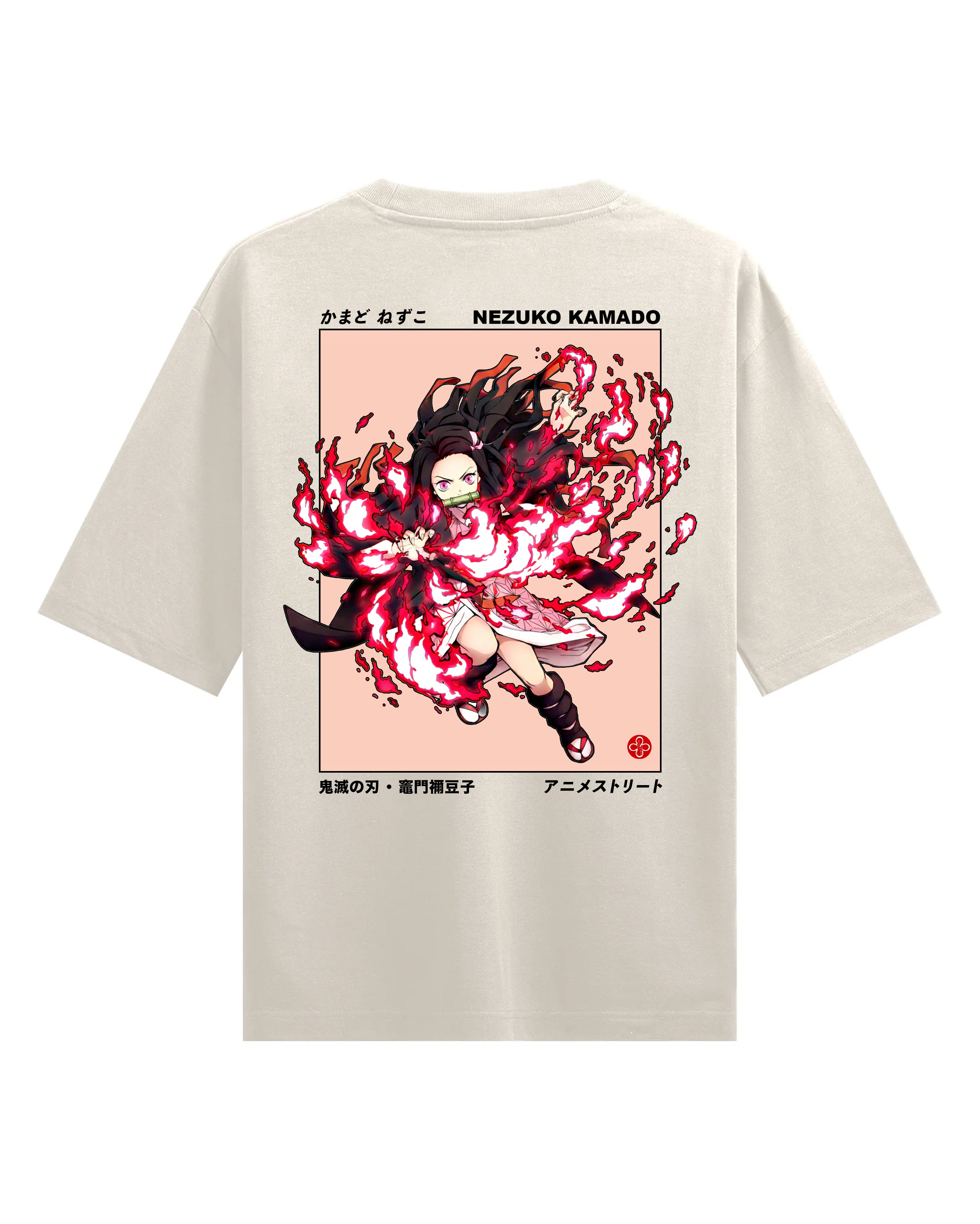 KAMADO NEZUKO- HEAVY OVERSIZED TEE