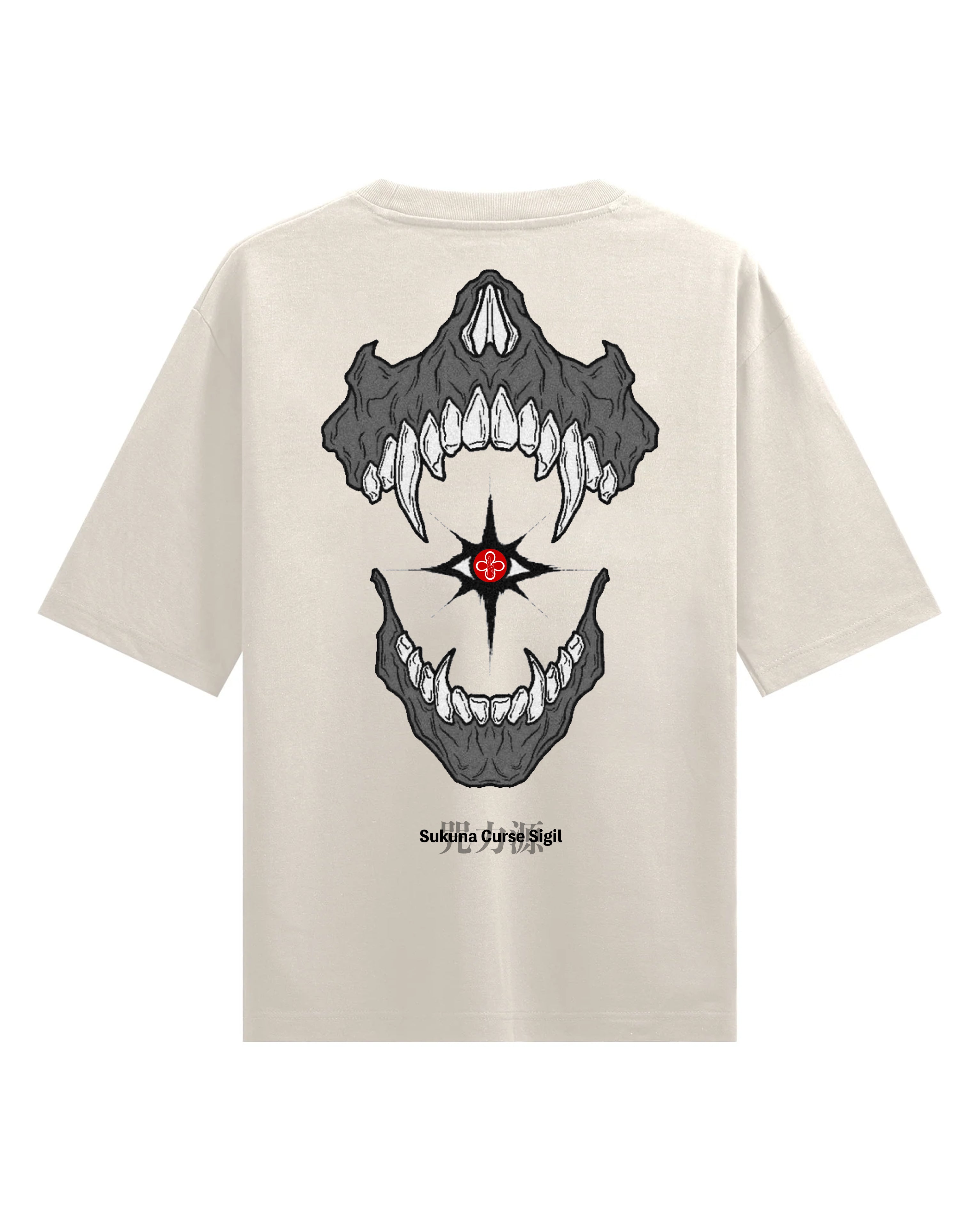 SUKUNA CURSE SIGIL - HEAVY OVERSIZED TEE