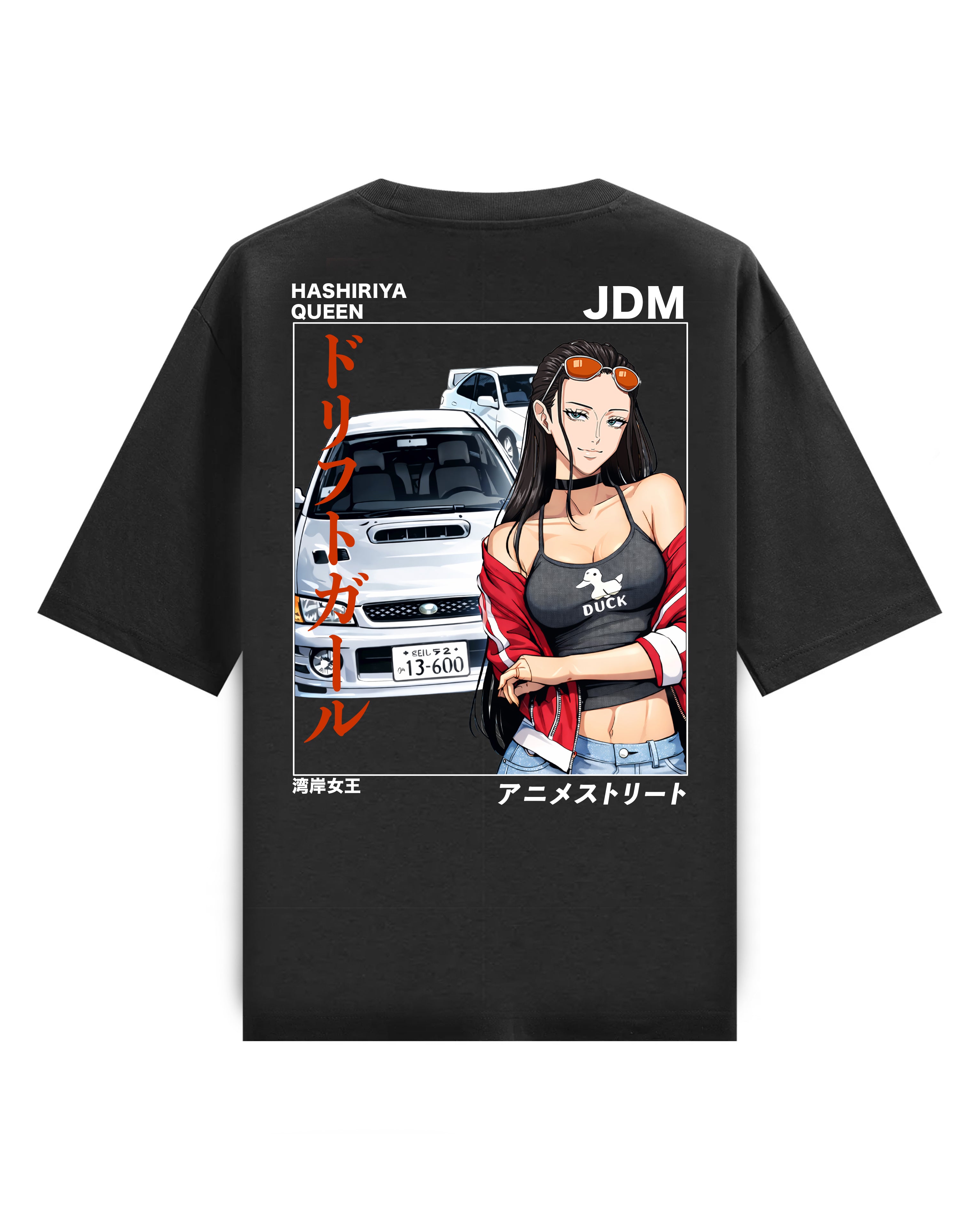 HASHIRIYA QUEEN JDM - HEAVY OVERSIZED TEE