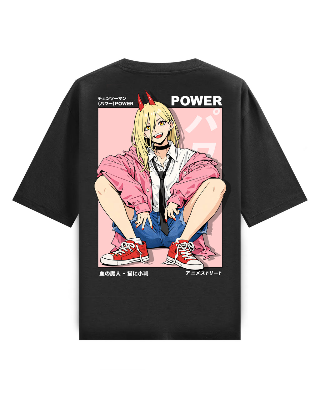 POWER TOKOY STREET- HEAVY OVERSIZED TEE